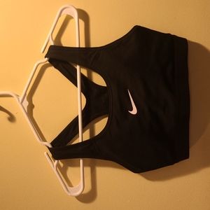 Black Nike Sports Bra Size S